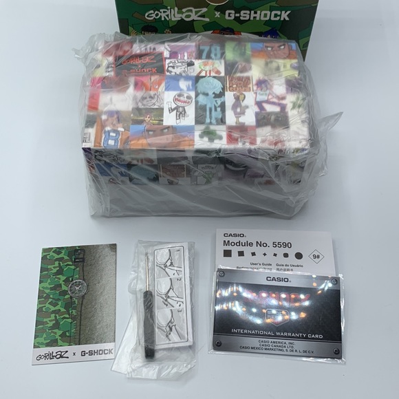 Men’s CASIO G-Shock GORILLAZ collaboration Watch - Picture 6 of 10